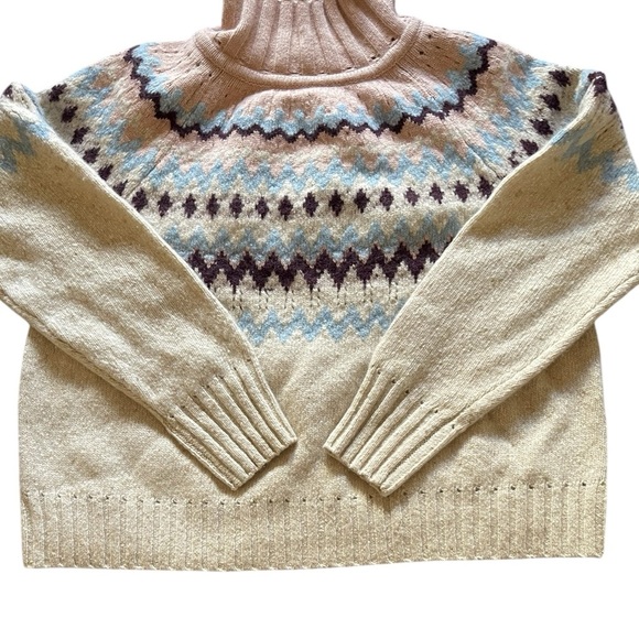 Rebecca Taylor La Vie NWT Fair Isle Sweater Size Medium - Picture 5 of 11